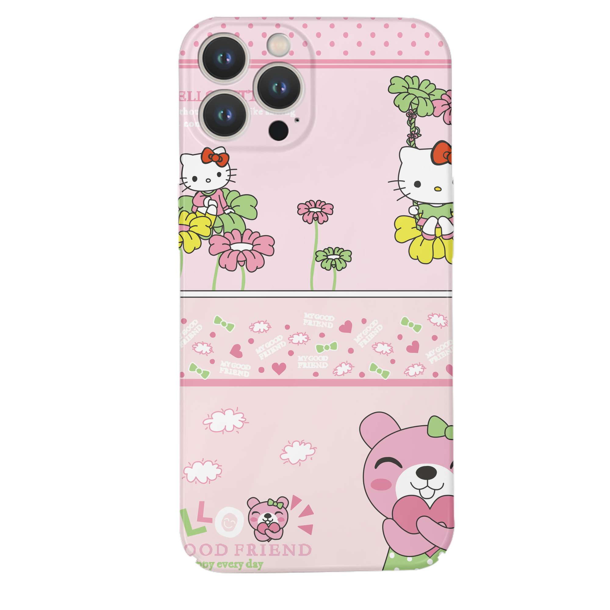 （画像用） Hello Kitty ハローキティ 【iPhone 14シリーズ対応】ハードケース